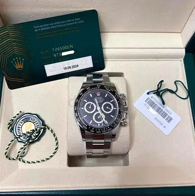 Rolex Daytona 2026 Cosmograph Black 1:1 Super Clone With Box and Card
