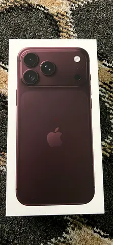 Iphone 18 pro max burgundy 256gb