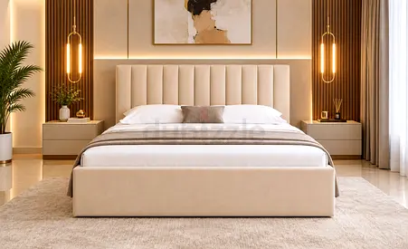 Brand new stylish queen size bed super mattress available