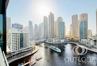 Close To Metro | Premium |Marina and Canal View