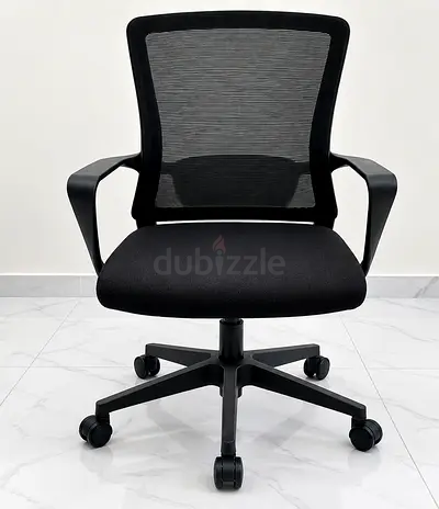 Black Mesh Office Chair Set of 12 For Sale