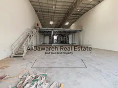 Warehouse for Rent in Umm Al Quwain | 7,850 Sq. Ft. | 5,250 Ground + 2,650 Mezzanine | 30 KW 3-Phase