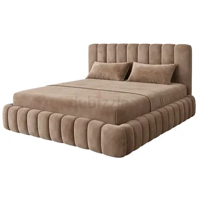 Brand New 180*200 beige bubble king size bed