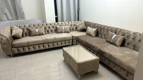 We are selling all the brand new L shape sofas available at the best rates you can get from us