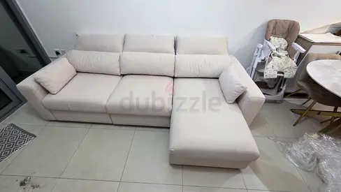 Excellent condition ikea Eskilstuna lshape sofa bed