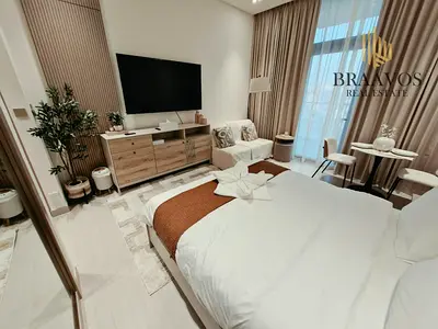 Furnished Studio | High-Floor | Balcony | Downtown City View