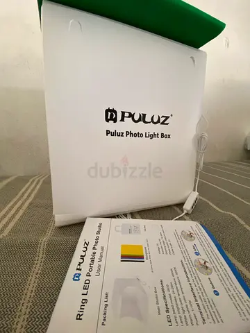 PULUZ Ring LED Portable Photo Studio – Brand New