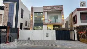 For sale, a villa in Ajman Al Yasmeen, 6 master rooms, a Majles room, a hall, maid room, freehold fo