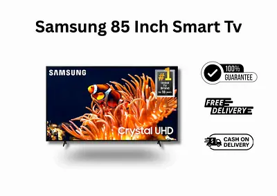 Samsung 85 Inch New Class Crystal UHD 4K Tizen OS Smart TV 85DU8000 - Free Delivery - Warranty