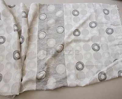 Pair of curtains with sheers