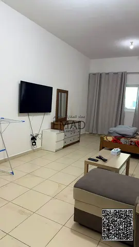 Full Furnished | Big Studio | Parking | Ajman One Towers