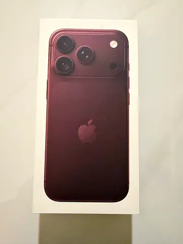 Apple iPhone 18 Pro 256GB Burgundy – UAE Version TDRA – Brand New