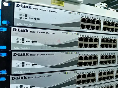 D-Link DGS-1210-28P Web Smart Switch (Rackmount) - 28 Ports