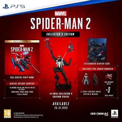 PS5 Marvel Spider-Man 2 Collector's Edition (Sealed )