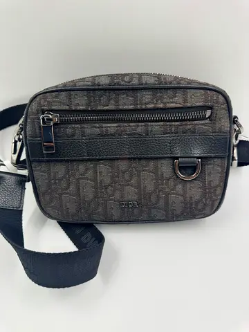 Dior Oblique black mini bag