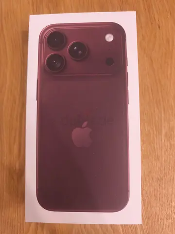 Apple iPhone 18 Pro (sealed box) - Burgundy 512gb new