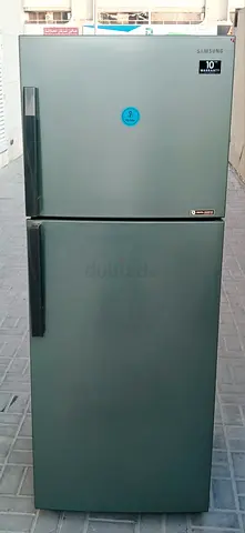 This Samsung double door Refrigerator with 380 liters net capacity, in properly working condition.