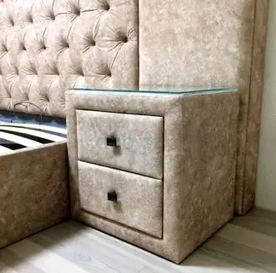 ✨ Modern Nightstand | Stylish Bedside Table with Drawer & Storage