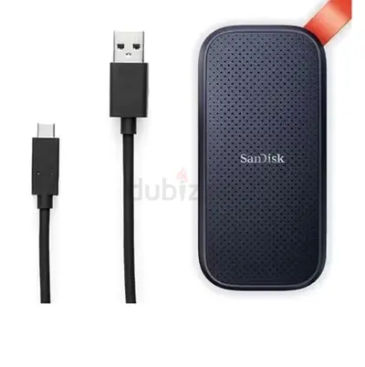 2 TB SanDisk Portable External SSD - Compact USB-C Drive