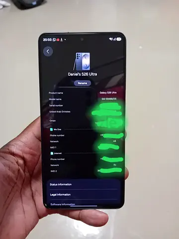 S26Ultra TRA months used only