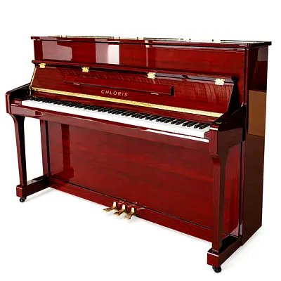Chloris Mahogany Upright Piano – Brand New