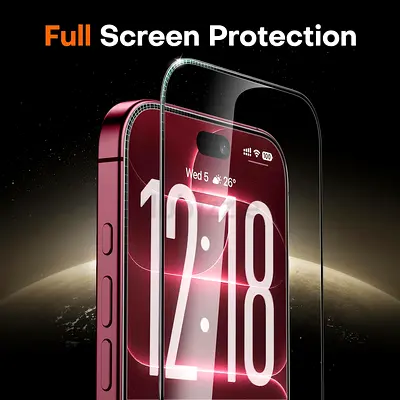 iPhone 18 Pro Screen Protector, Easy Installation, 2 Pack