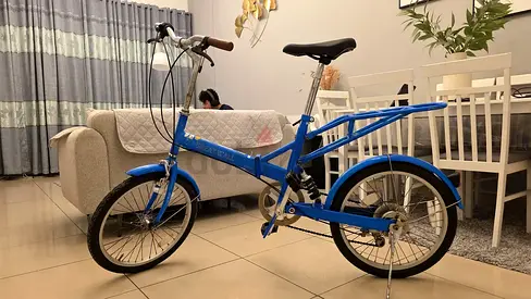 Japani bicycle original with suspension foldable. Fits in SuV plus saloon cars