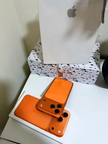 iPhone 17 Pro Max 256 GB, orange color TDRA