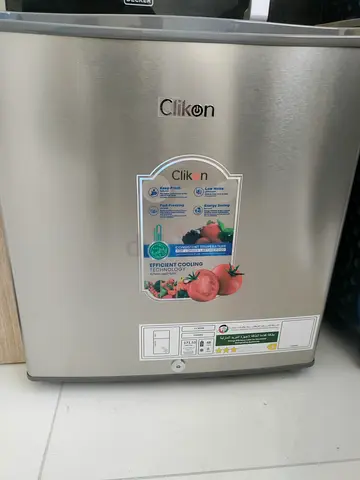 Clikon Compact Mini Fridge - Stainless Steel Finish
