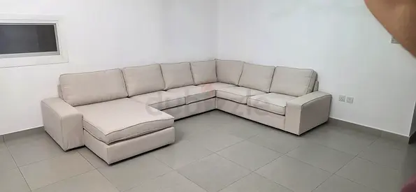 Ikea kivik ushape sofa beige