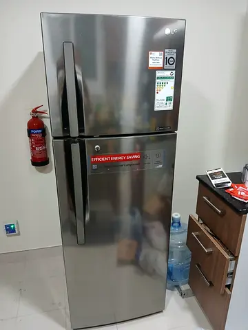 Lg two door fridge freezer inverter technology latest model 60cm width