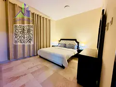 An exceptionally luxurious and upscale one-bedroom apartment with a living room, featuring brand-new