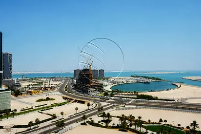 1BR+Maid Semi Furnished! Vacant | Sea View