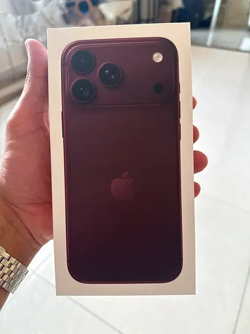 Brand new sealed Apple iPhone 18 pro max 256 Gb (Burgundy) in box - Unopened