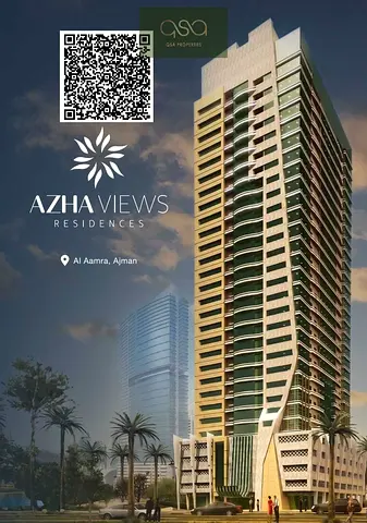 🏡 AZHA Views – Off-Plan 1 Bedroom Apartment for Sale 📍 Emirates City, Ajman
