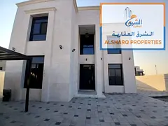 Modern First-Occupancy Villa in Hoshi, Sharjah | 5 Master Bedrooms | Premium Stone Cladding