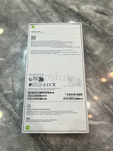 Iphone 17 pro max 256 gb, unopened