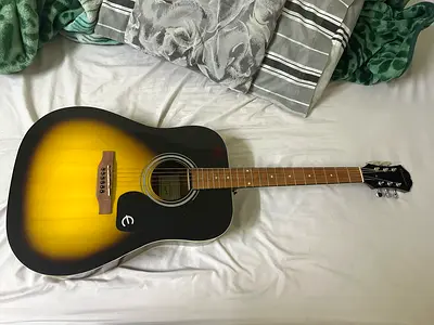 Epiphone acoustic guitar