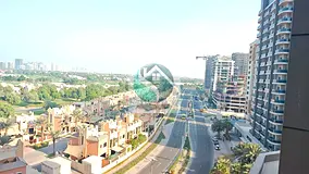 Furnished 1BR | Elite Sports Residence 8 | Balcony & City View