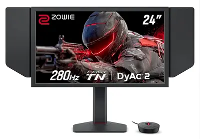 BenQ ZOWIE XL2546X+ eSports Gaming Monitor | 24.1 inch | 280Hz | Fast TN | DyAc 2 | 1080p | XL Setti