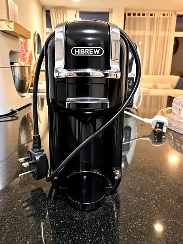 HiBREW Capsule Coffee Machine - Compact Black