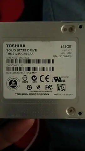 Toshiba 128GB SATA Solid State Drive (SSD) - TSN128GG4BBAA