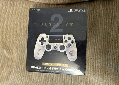 Sony PS4 DualShock 4 Wireless Controller - Destiny 2 Limited Edition (White) - Sealed