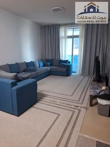 Two master bedrooms, a large living room, a hall, three bathrooms, and a maid's room. Gym and swimming pool directly in Sahara Mall. Sahara Tower 2,