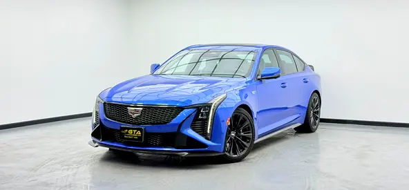 2025 Cadillac CT5 V Blackwing, 4 Years Warranty + Service Pack, Carbon Fiber Package, Low Km, GCC