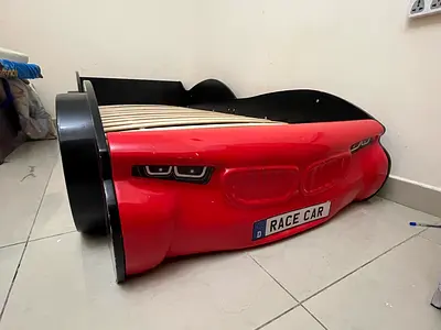 Home center - Red Race Car Kids Bed