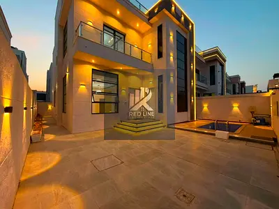 🏡 Luxury 6 Master Bedroom Villa for Rent | Private Pool | Spacious Rooftop | Al Helio 2 – Ajman ✨
