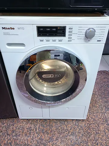 Miele laundry machine wth120 washer dryer combined