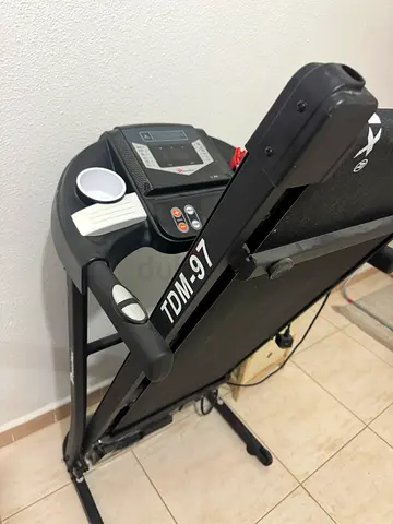 Folding Treadmill with Console and Cup Holders - Good Condition