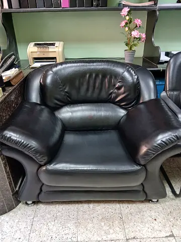 Black Leather sofa